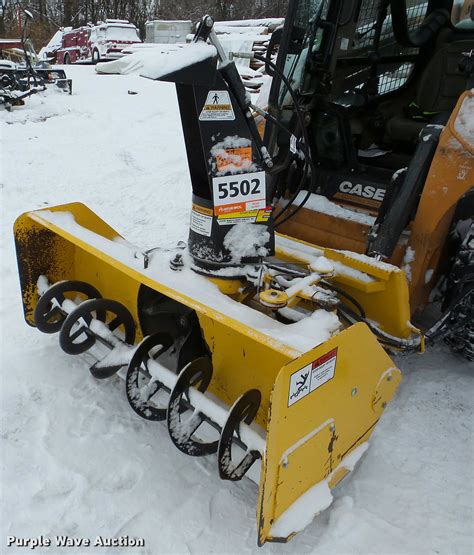 erskine skid steer snow blower for sale|erskine snowblower dealers near me.